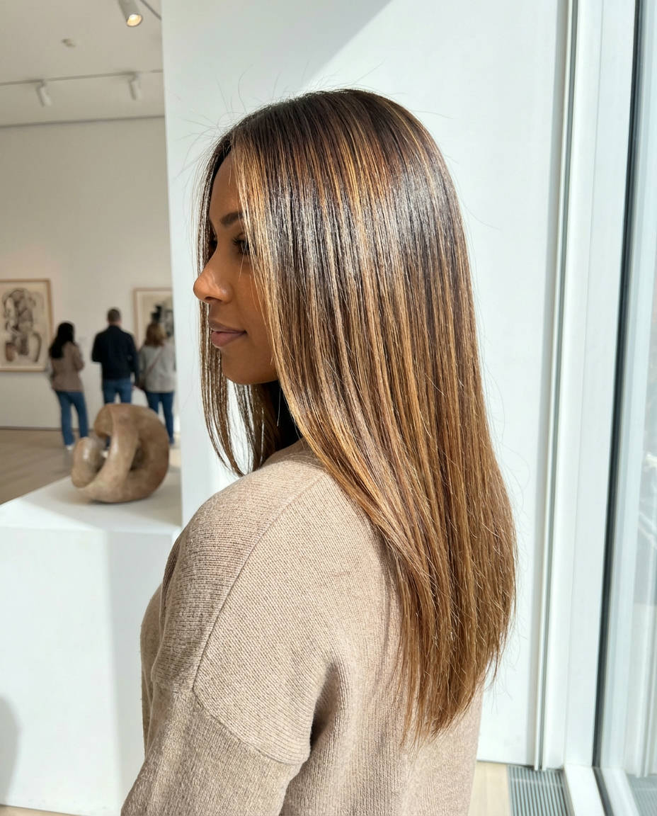 Golden Hour Blonde Transition