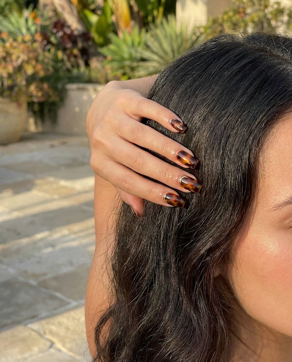 Matte Black Tortoise Overlay