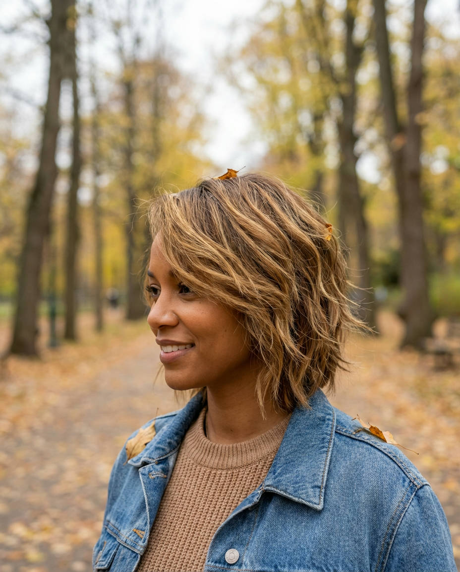 Subtle Ash Brown Balayage