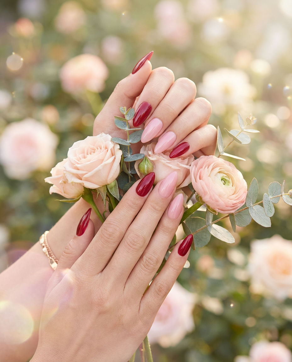 Diamond Dusted French Tip