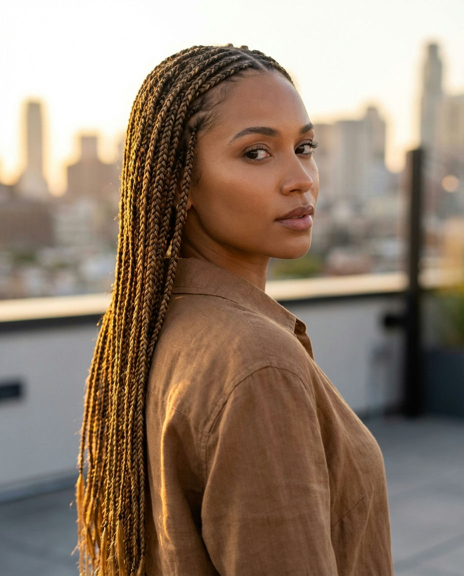 Pinterest Trending Fulani Braids Office Sophistication