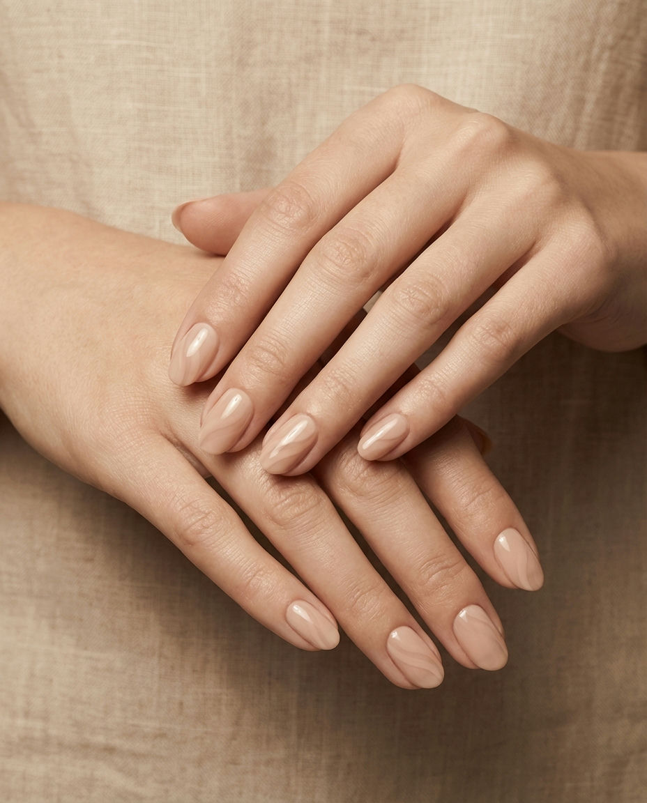 Nude with a Single Tiny Heart Detail