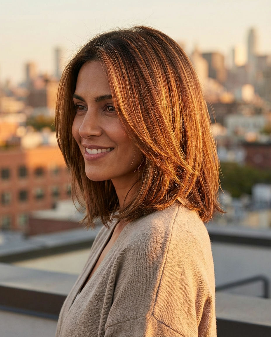 Angled Bob for Fine Hair