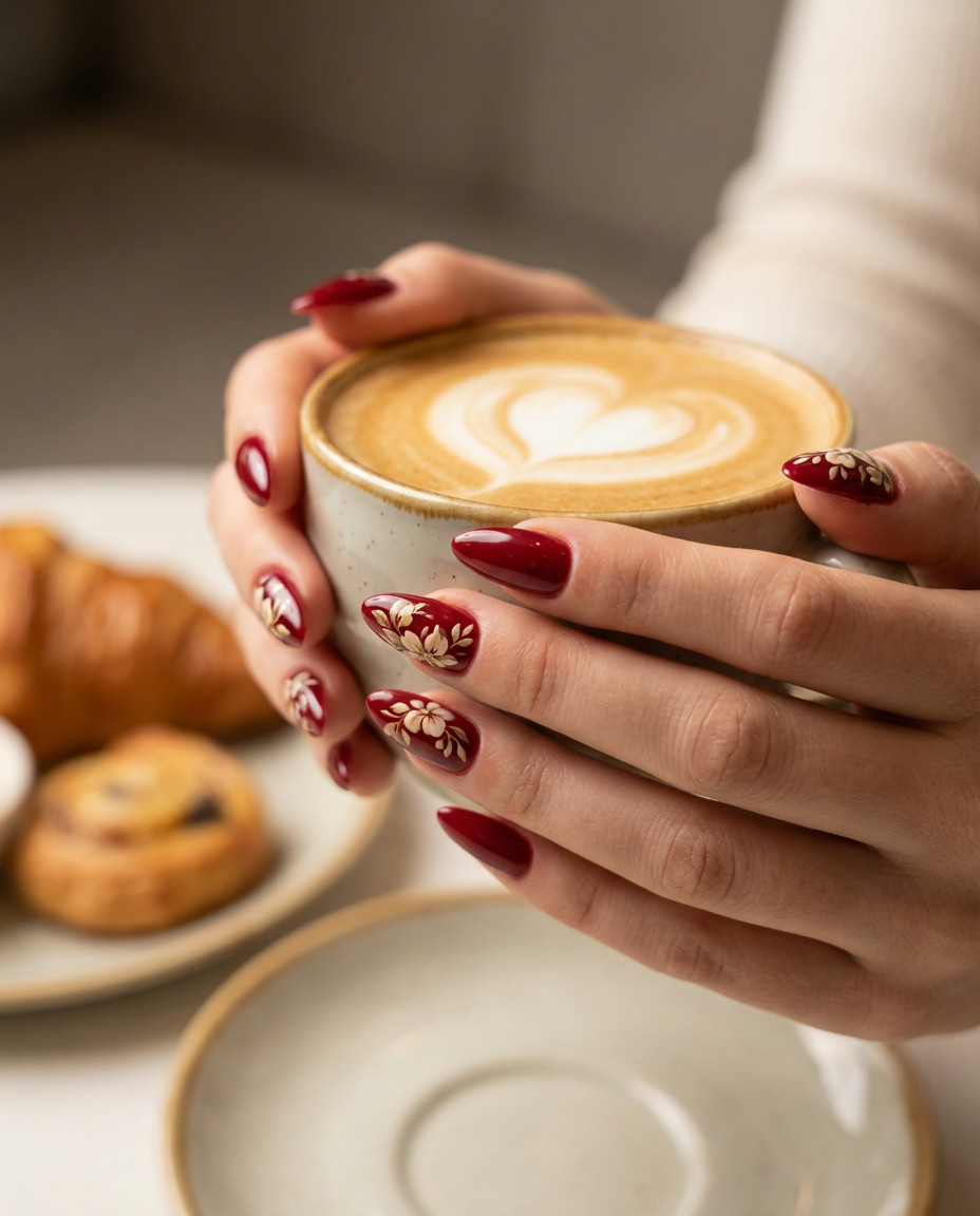 Glossy-Cherry-Dot-Grid