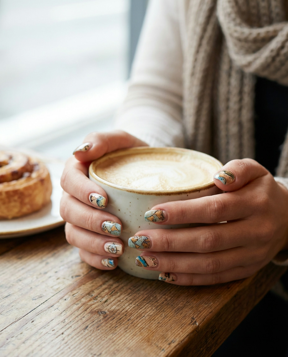 Elegant Builder Gel Designs for Short Square Nails