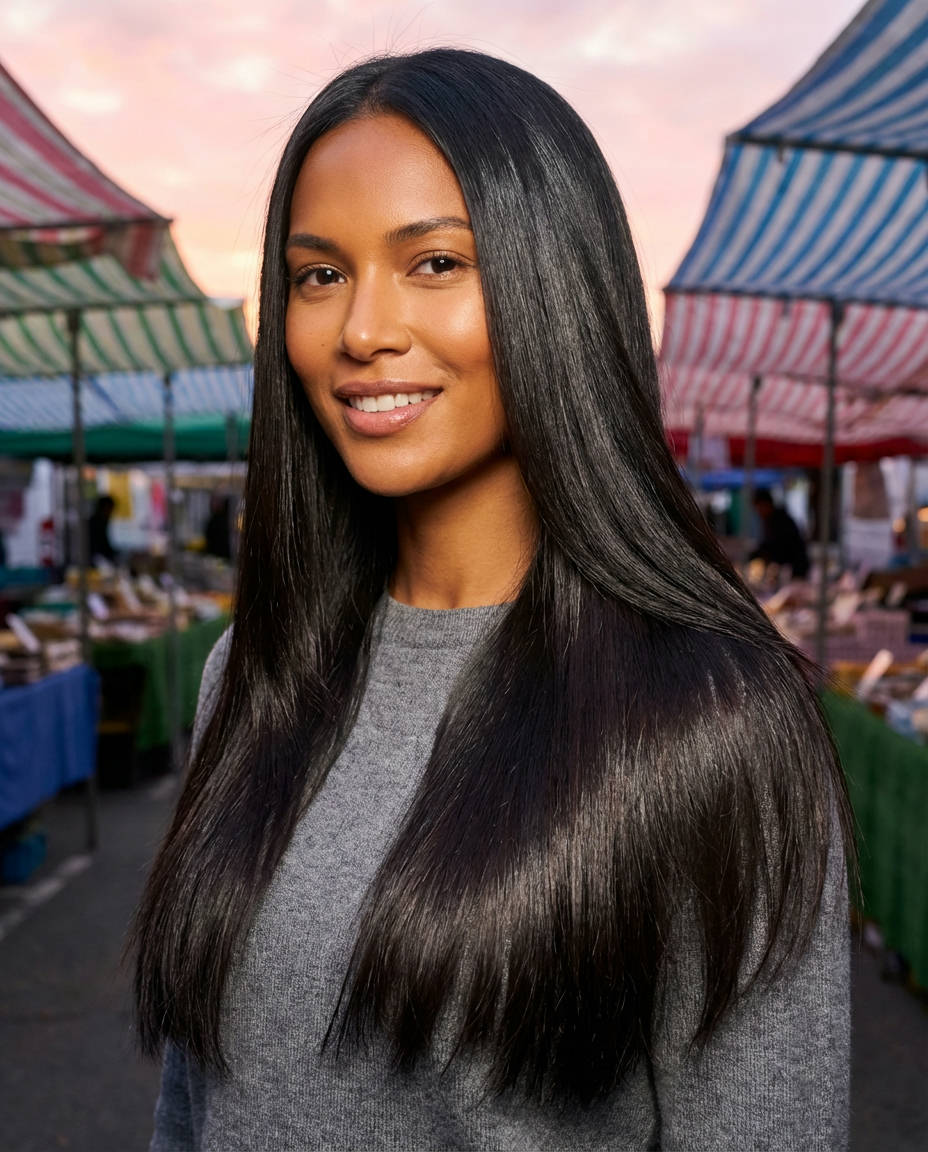 Top Half Crimped, Bottom Half Straight