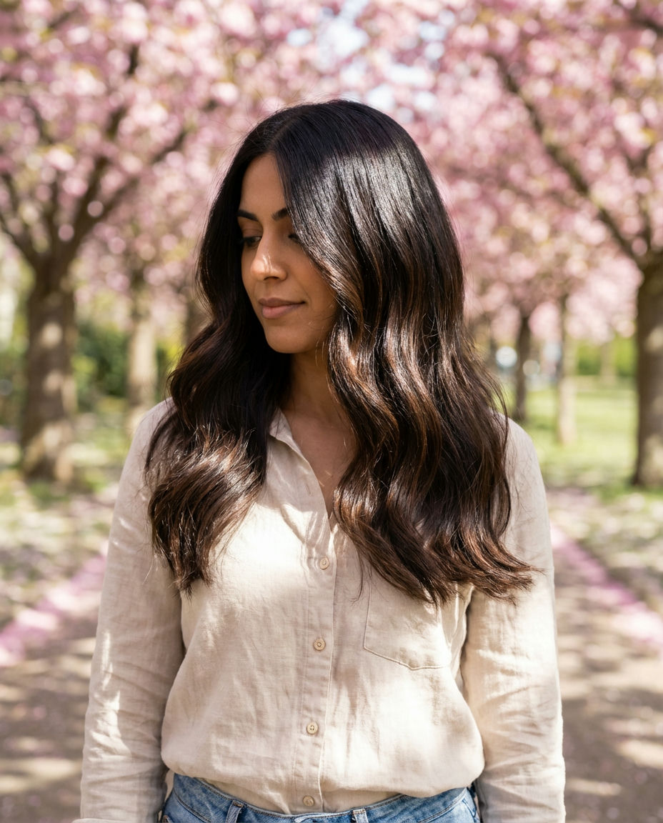 Ash Brown Balayage