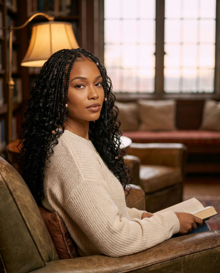Quick Weave Fulani Braids for Effortless Chic