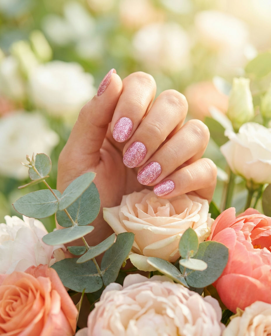 Soft Pink Micro French Tips