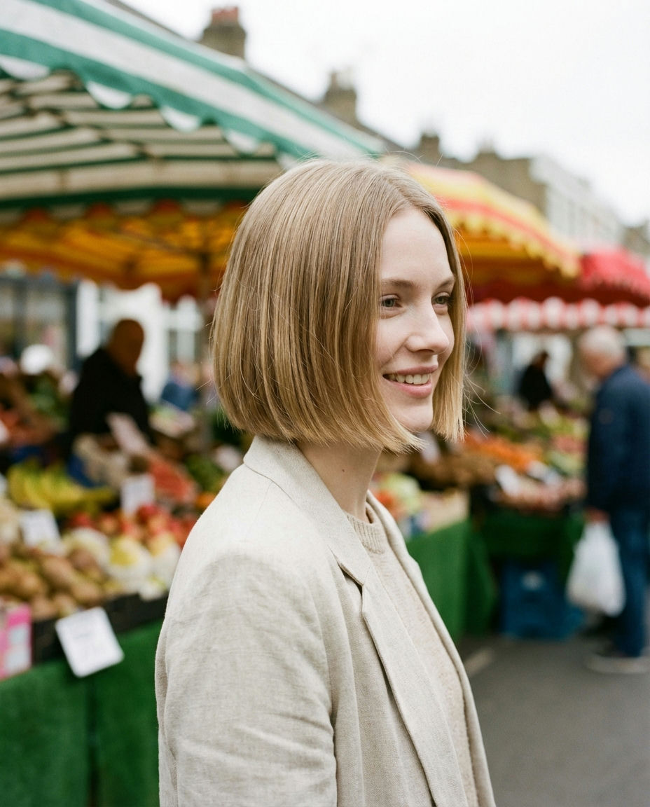 Two-Tone Bob (Half & Half)