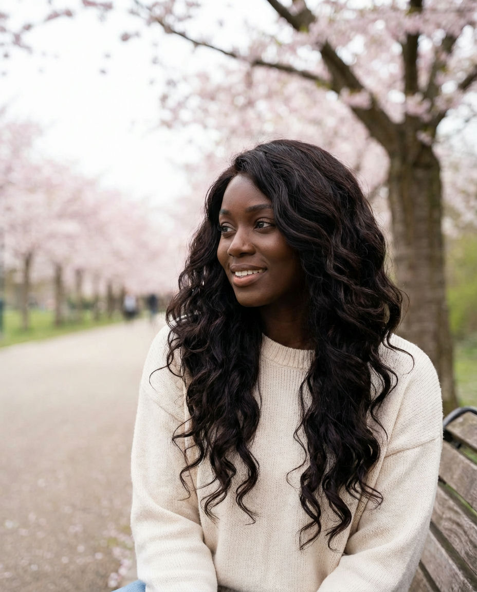 The Textured Lob with Undone Waves