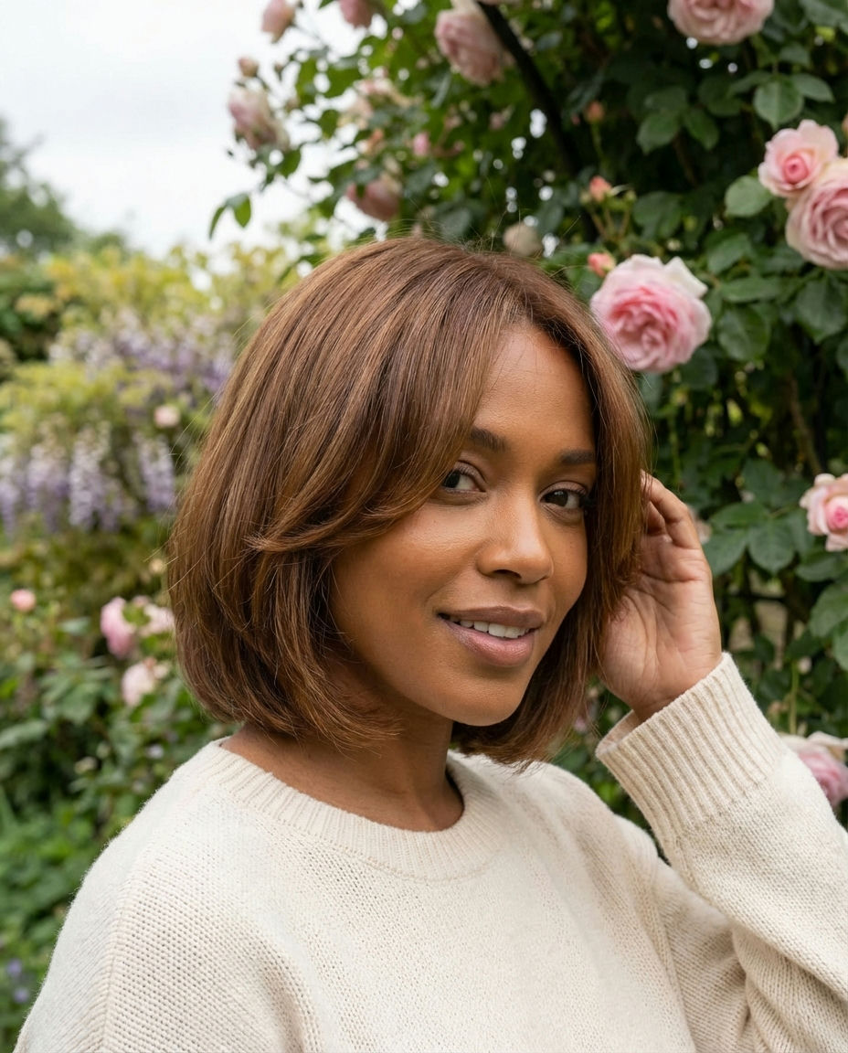 Two-Strand Twists on Short Hair (Black Women)