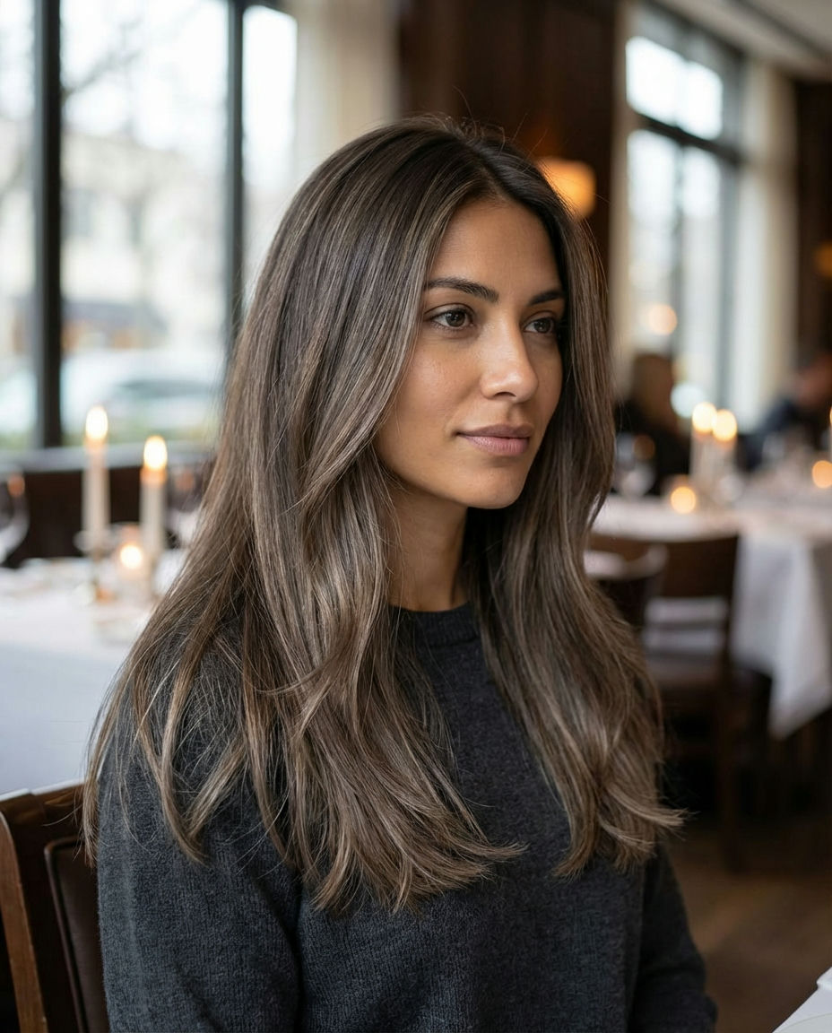 Natural Lightening Enhancing Brunette Bob Styles