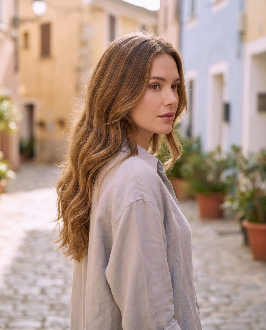 Pin-Straight-Hair-with-Center-Part