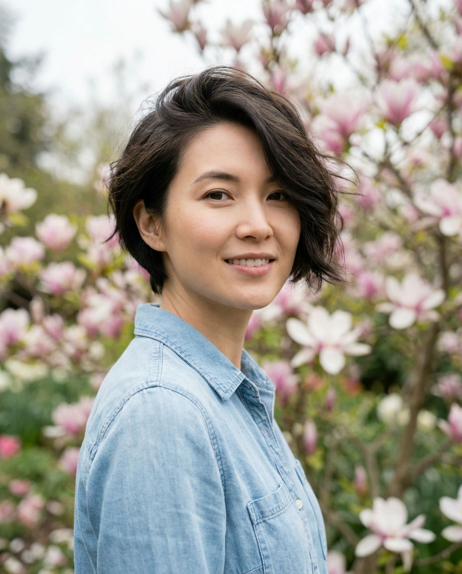 Vintage Waves on Short Hair