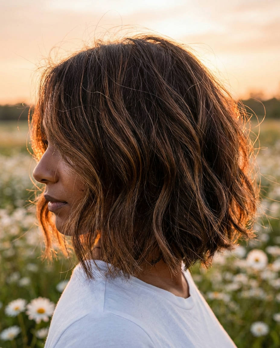 French Bob with Bangs