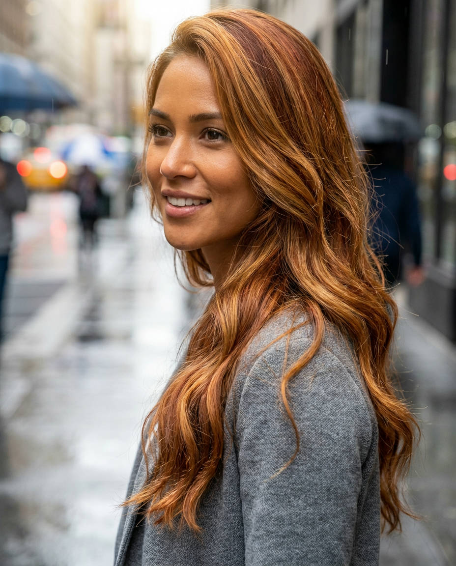 Calico Sunset Shades: Warm Blended Dye Effect