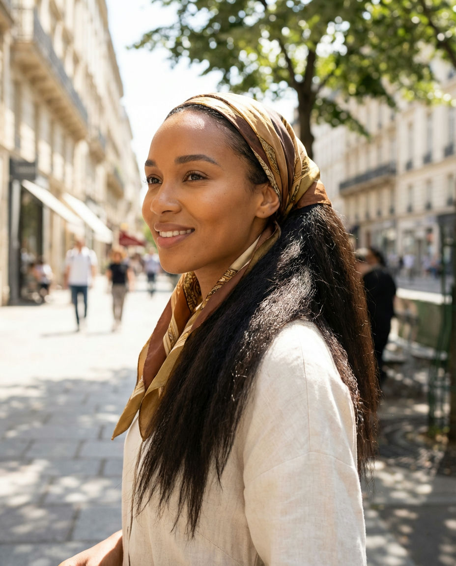 Side-Swept Wavy Ponytail with Volume
