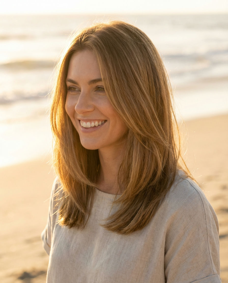Asymmetrical Bob with Side-Swept-Bangs