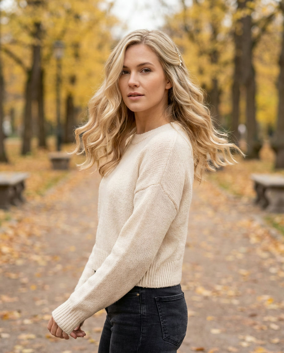 Sleek Low Bun with a Twist