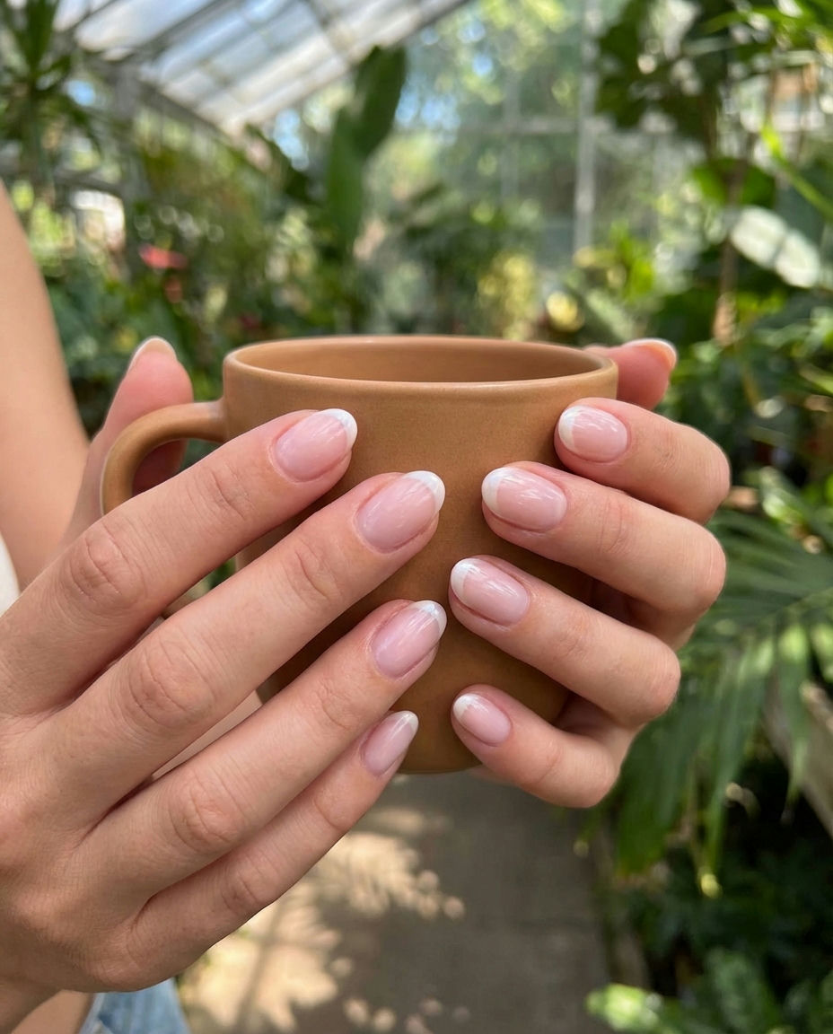 Festive Christmas Gel Manicure for Holiday Celebrations