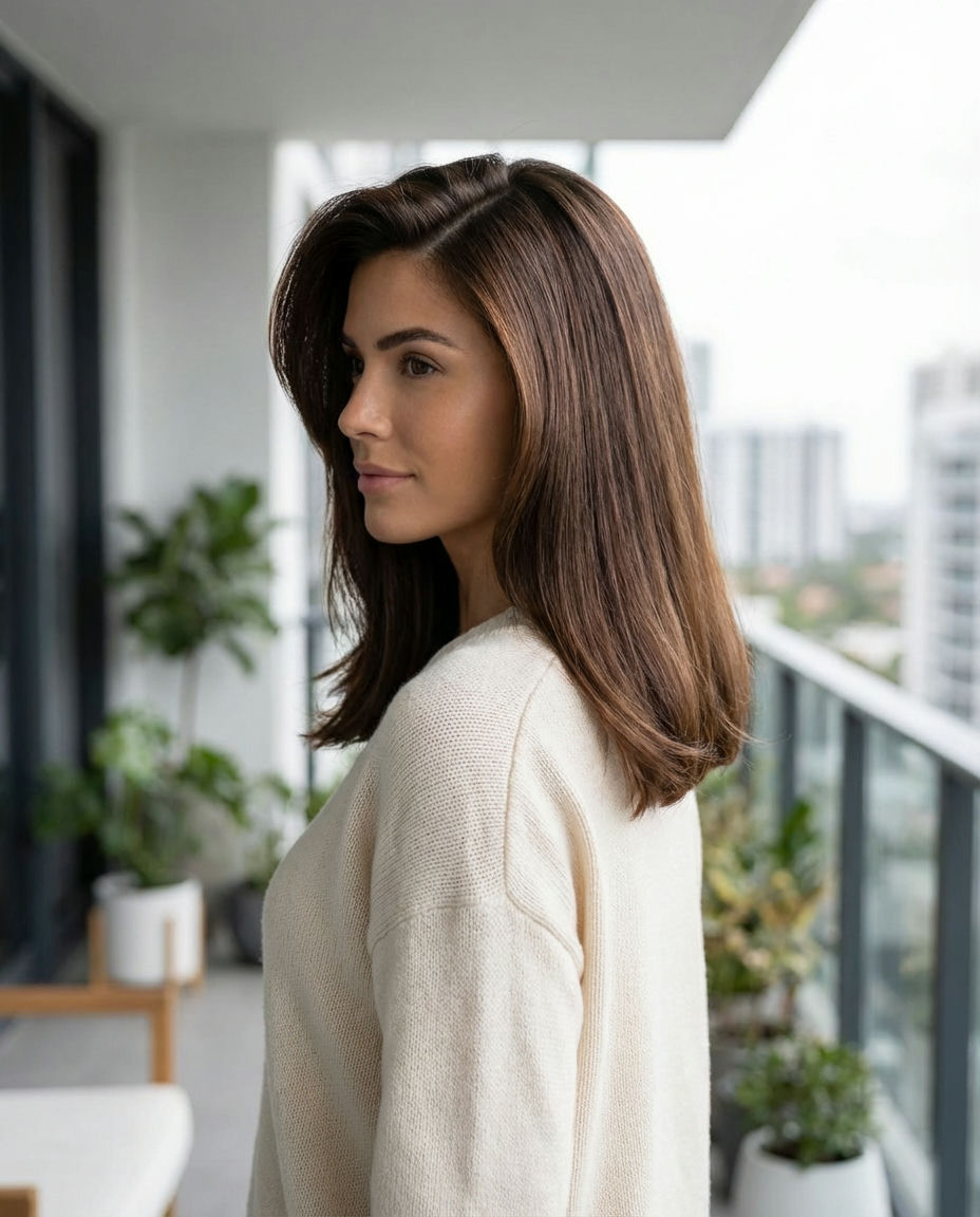 Tapered Crop with Fringe