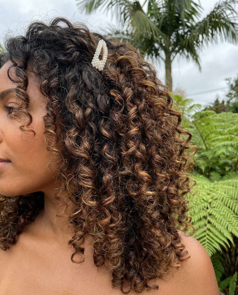 The Curly Pixie Cut