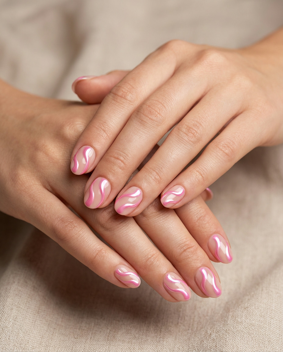 Glitter Bomb Pink Chrome (Bling)