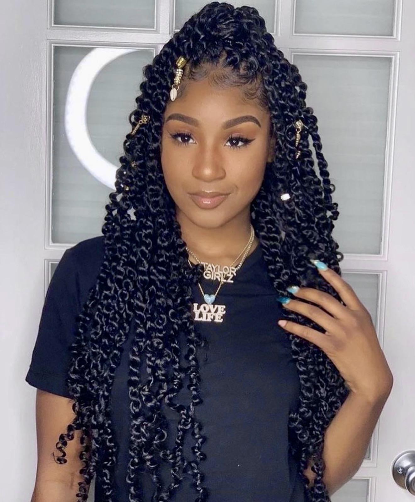 Bohemian Passion Twists With Gold Accents
