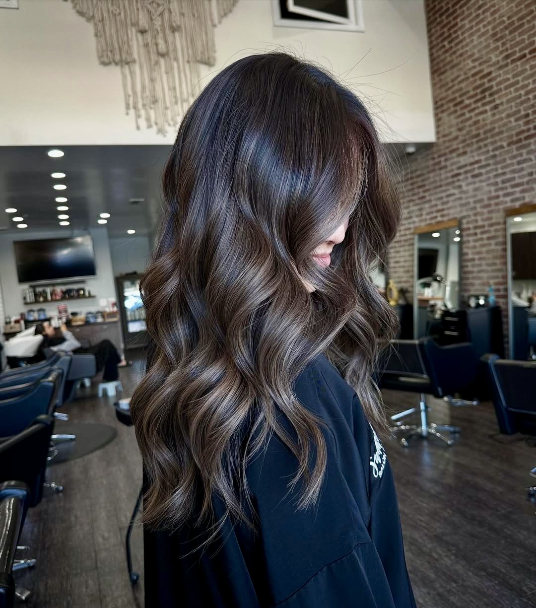 Caramel Mocha Brunette Beach Waves