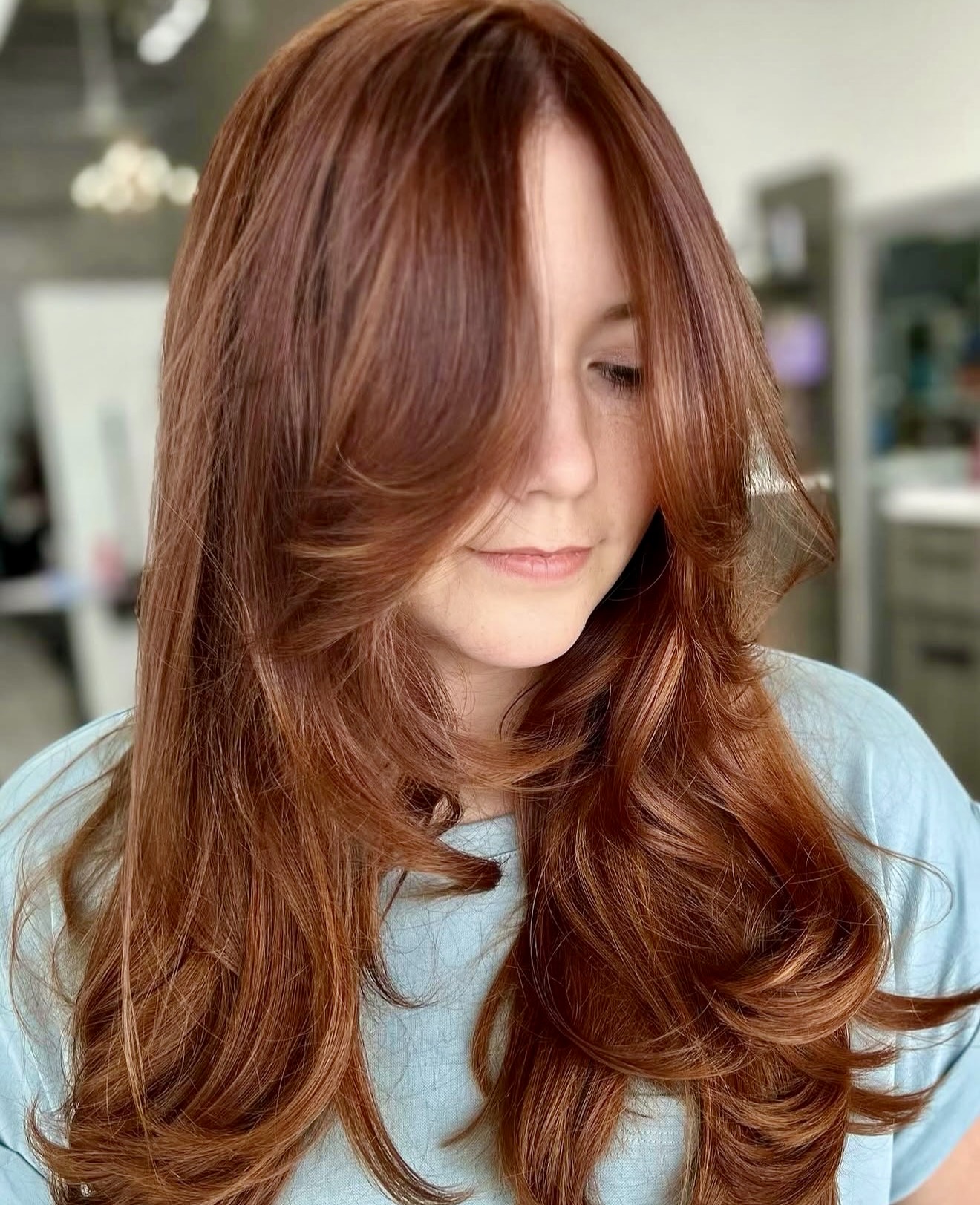 Copper Layers With Face Framing Volume