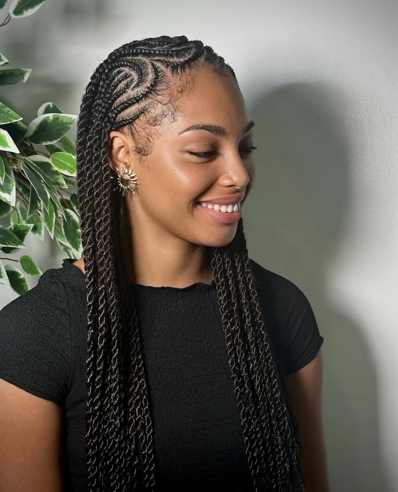 Bold Geometric Passion Twists