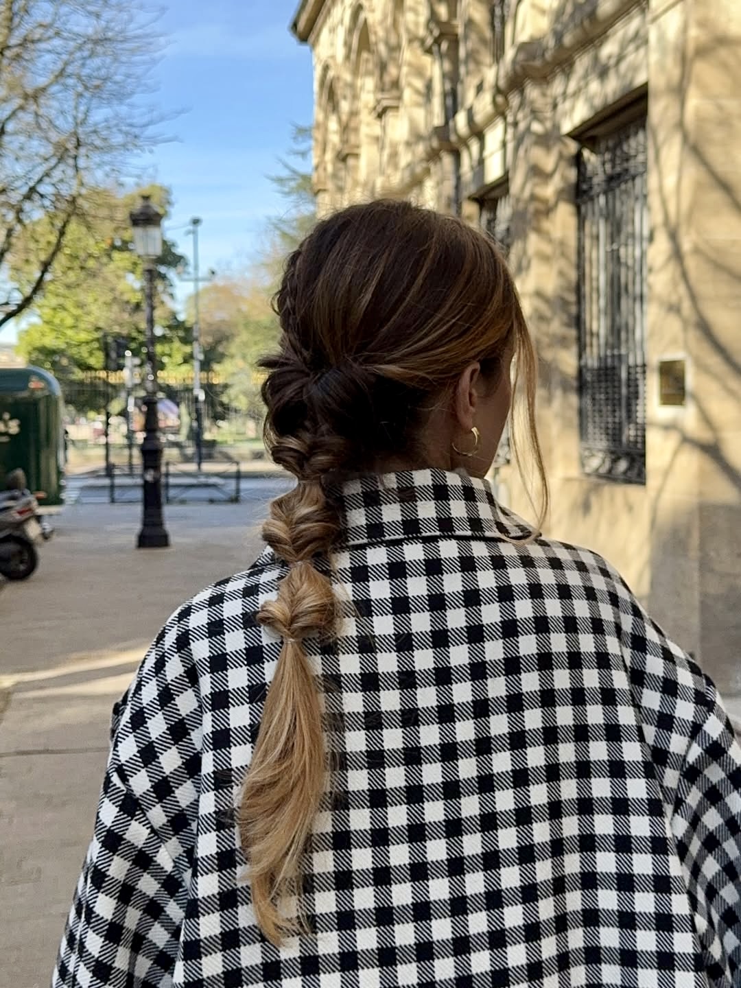 Braided Updo With Tousled Texture