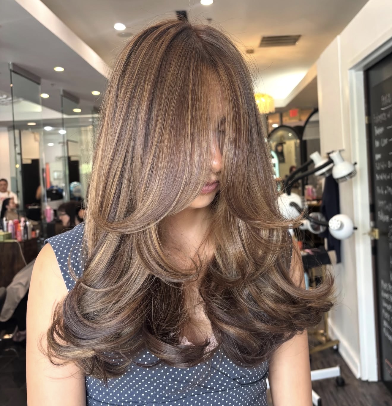 Bronde Balayage With Face-Framing Layers