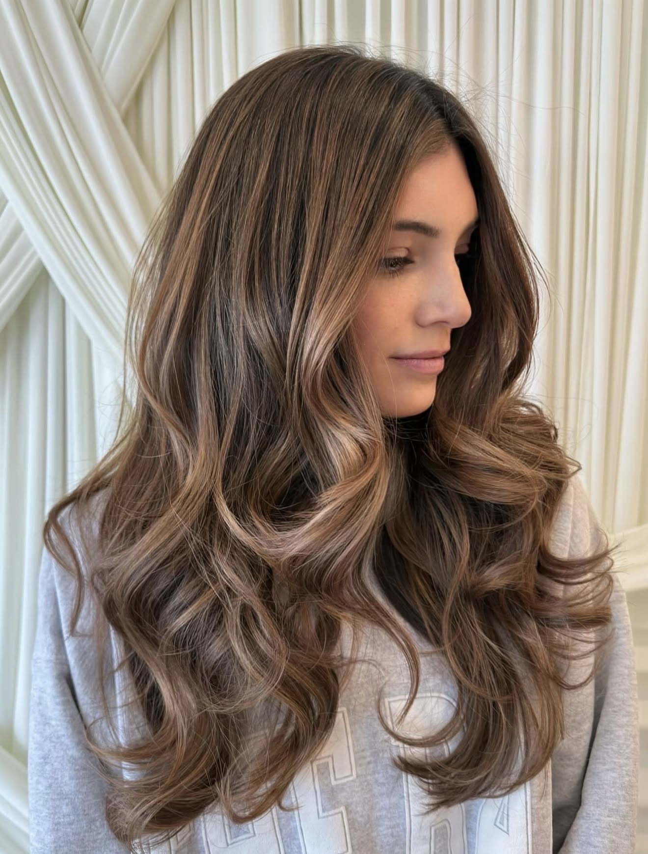 Bronde Balayage With Loose Waves