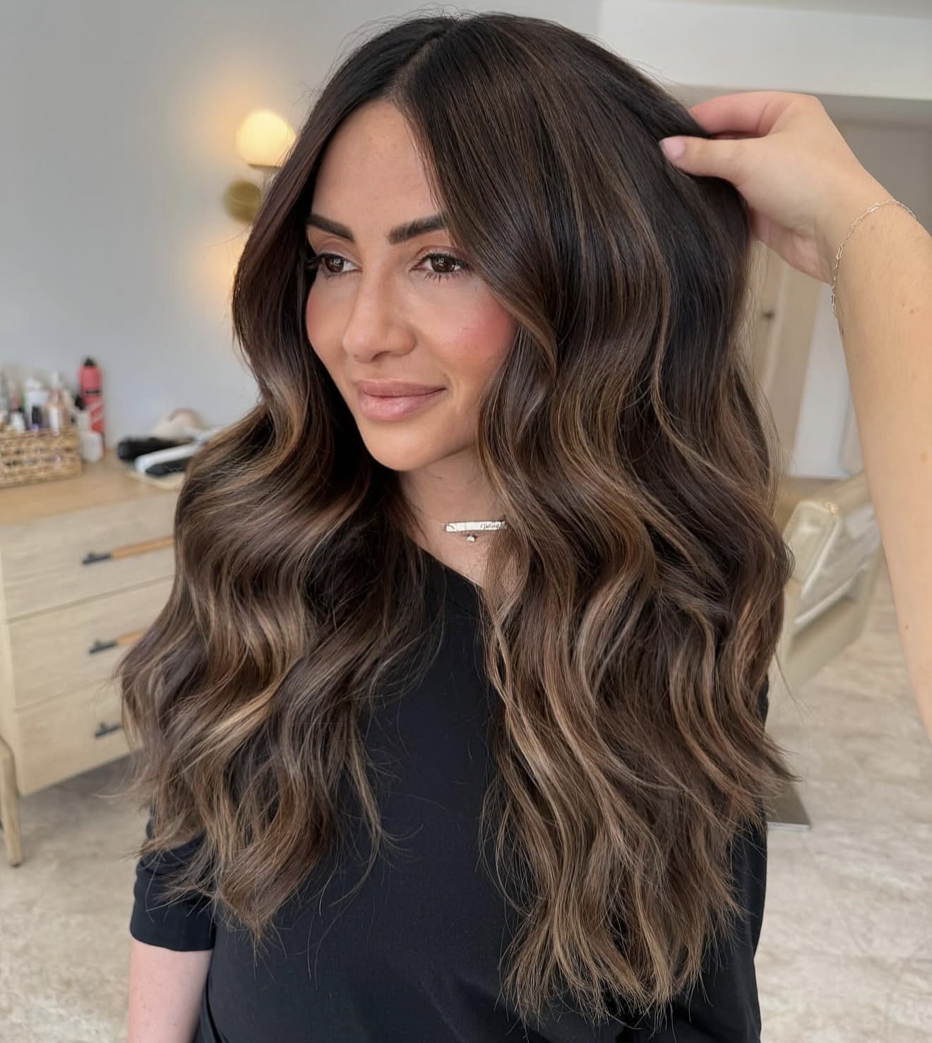 Bronde Balayage With Loose Waves For Fall