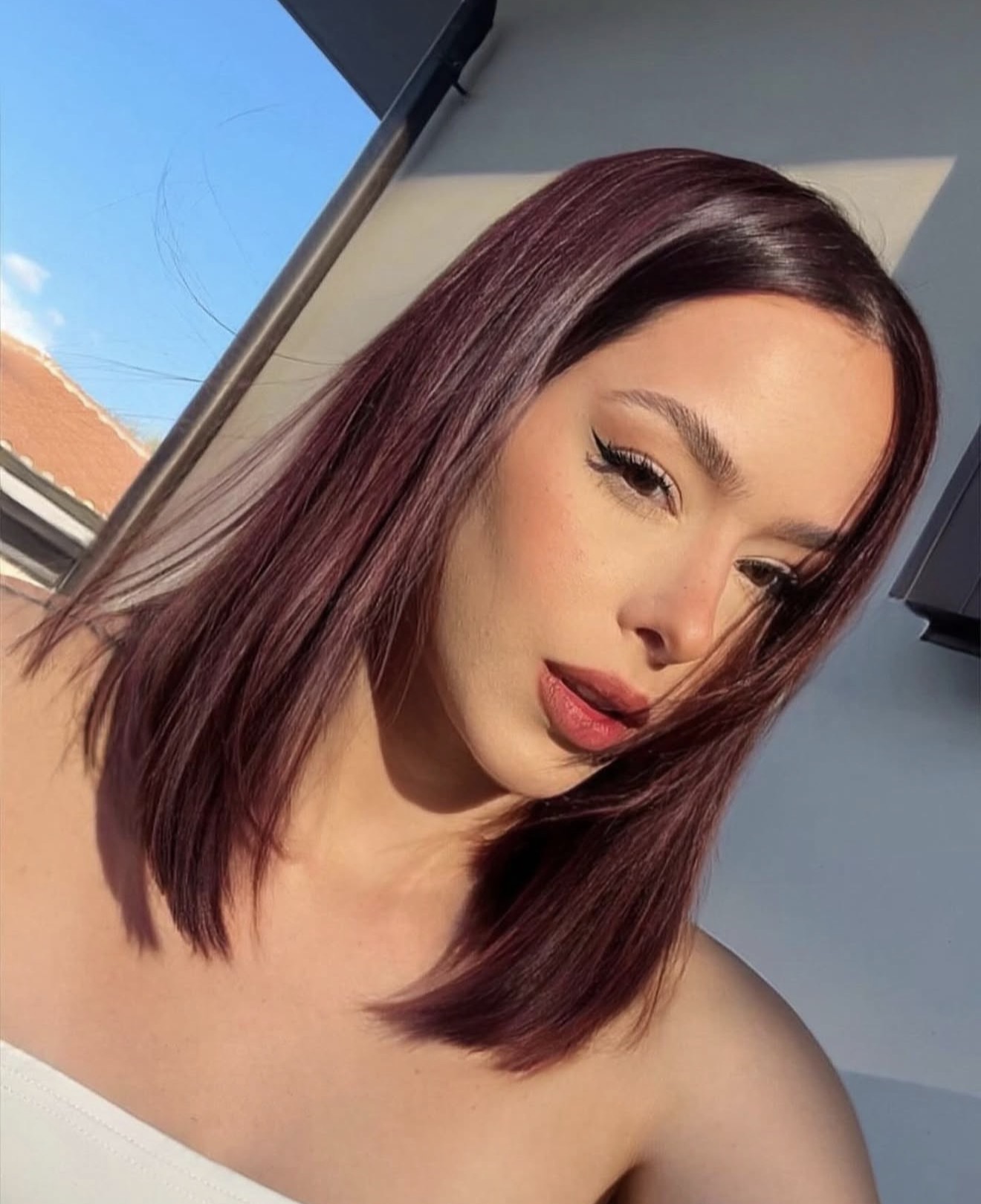 Cherry Cola Bob With Subtle Red Highlights