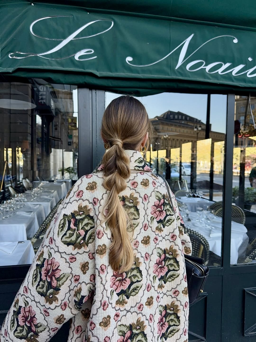 Chunky Bubble Braid With Honey Blonde Balayage