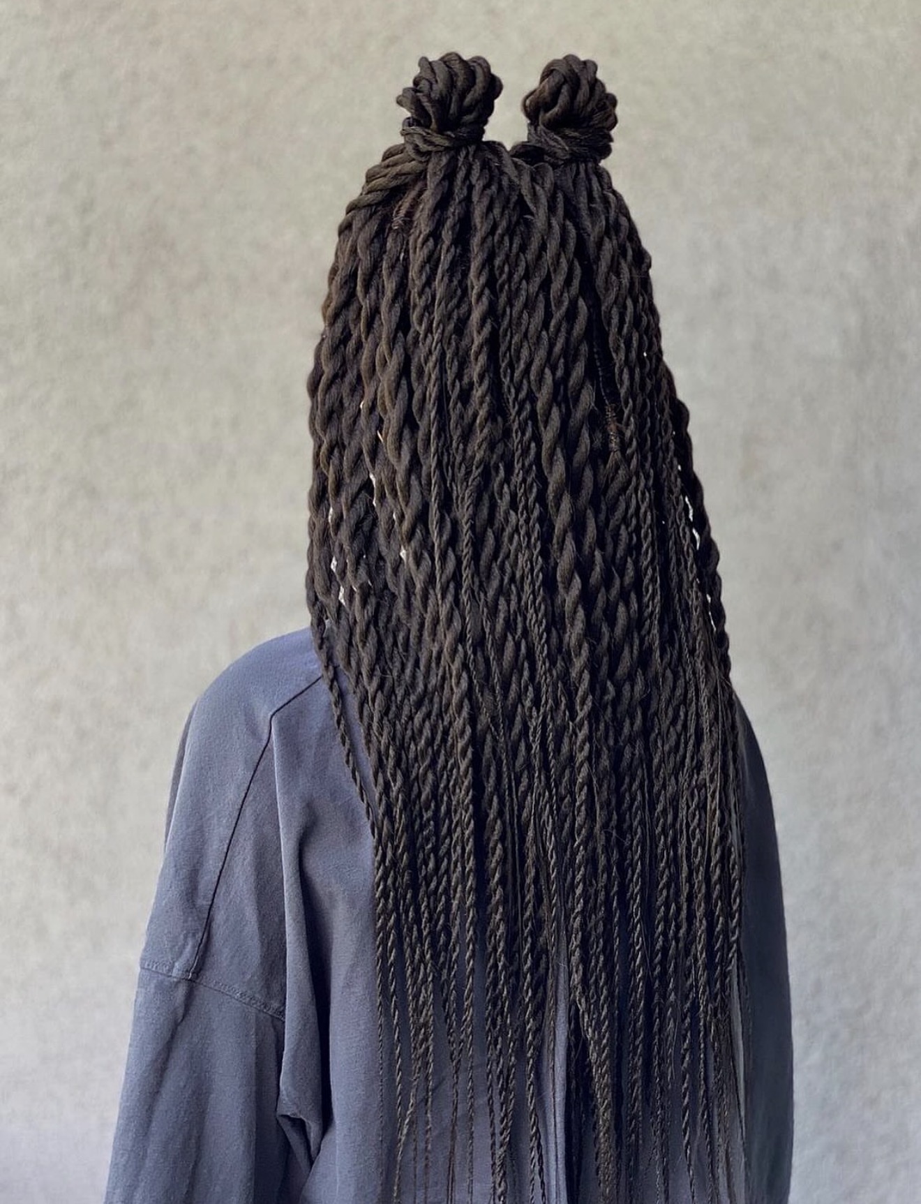 Double Top Knot Passion Twists