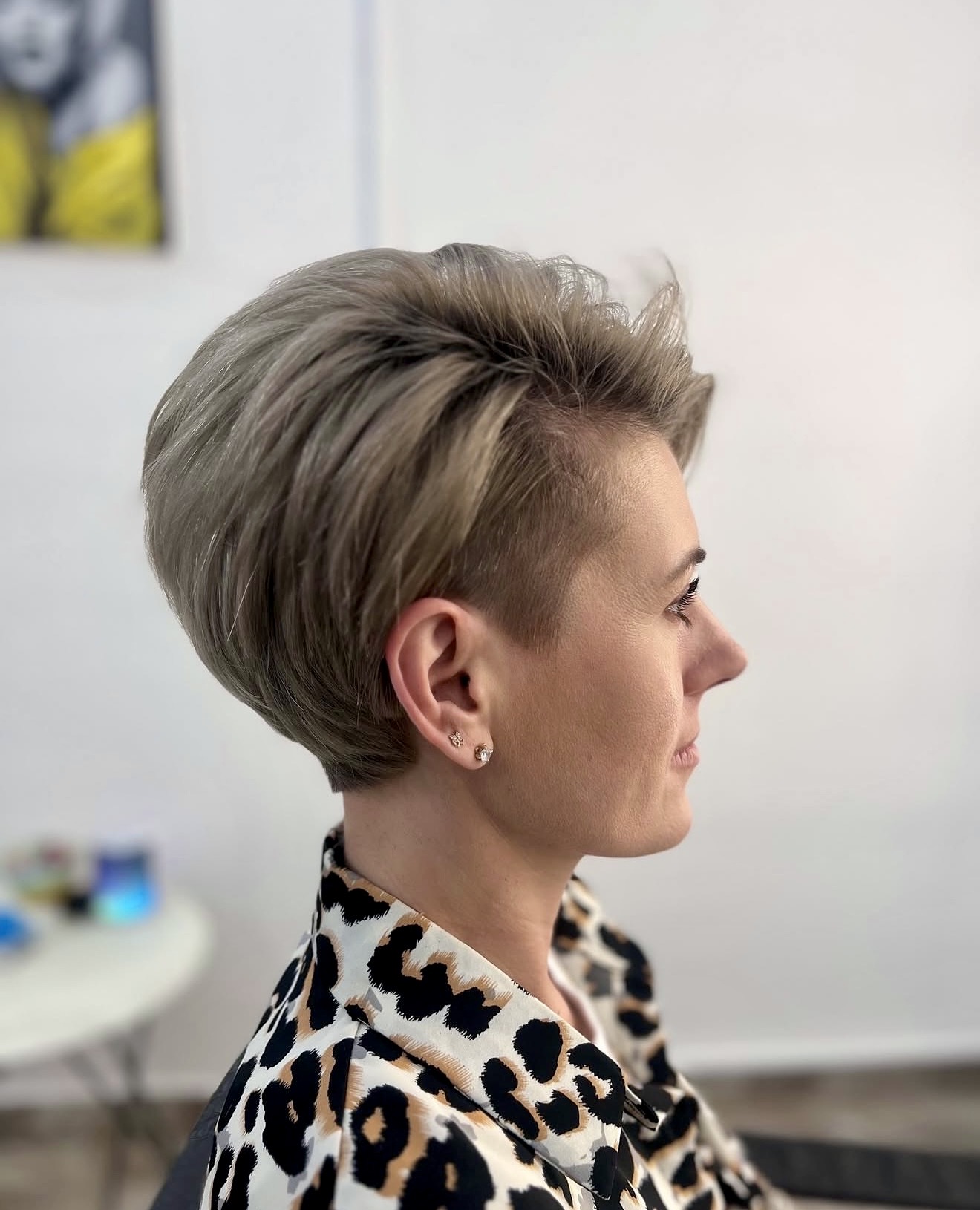 Edgy Asymmetrical Pixie Cut With Textured Top