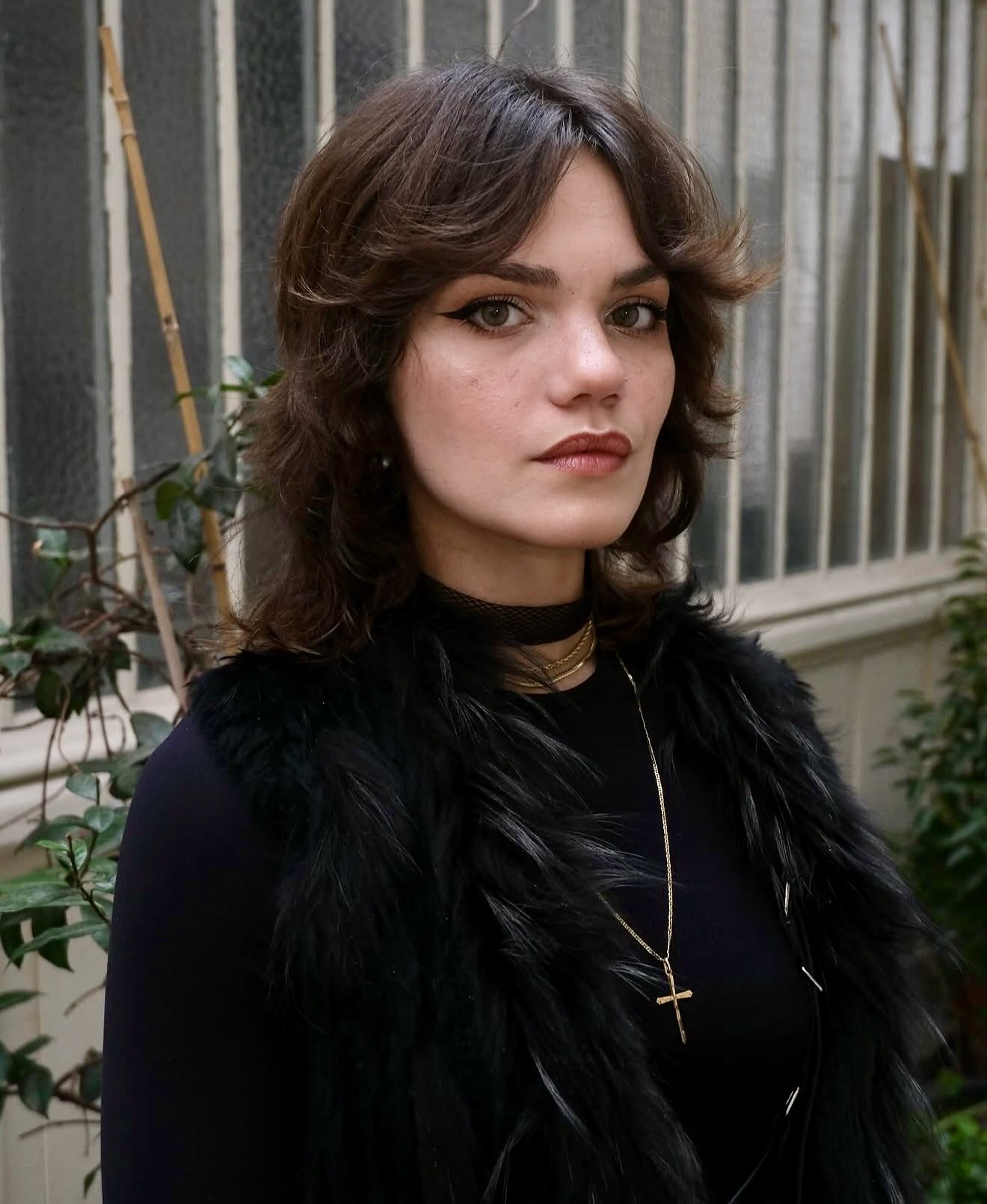 Effortless Layered Wolf Cut With Face Framing