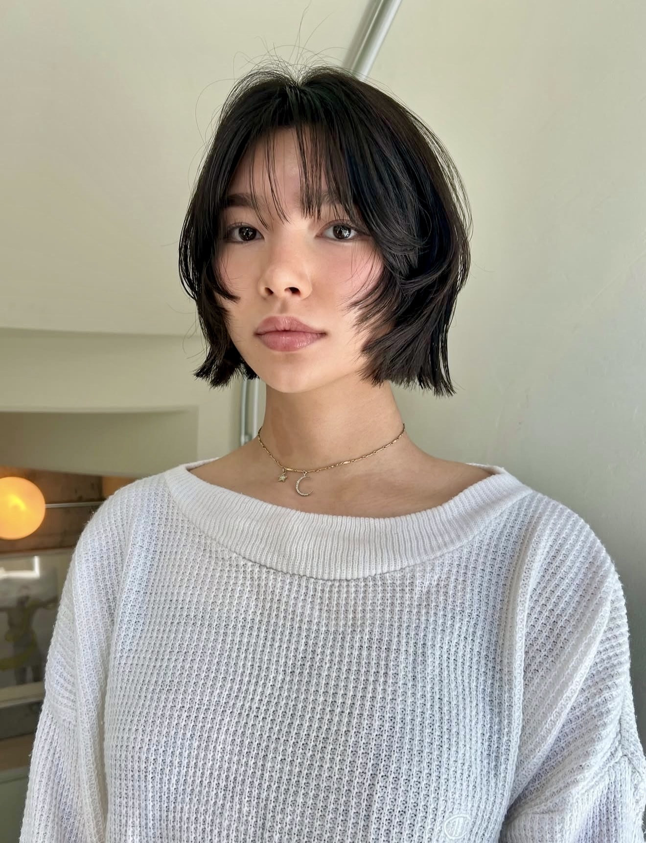 Effortless Shaggy Bob With Face Framing Layers