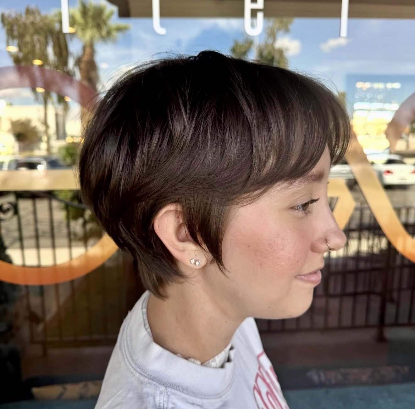 Effortless Textured Pixie With Wispy Bangs