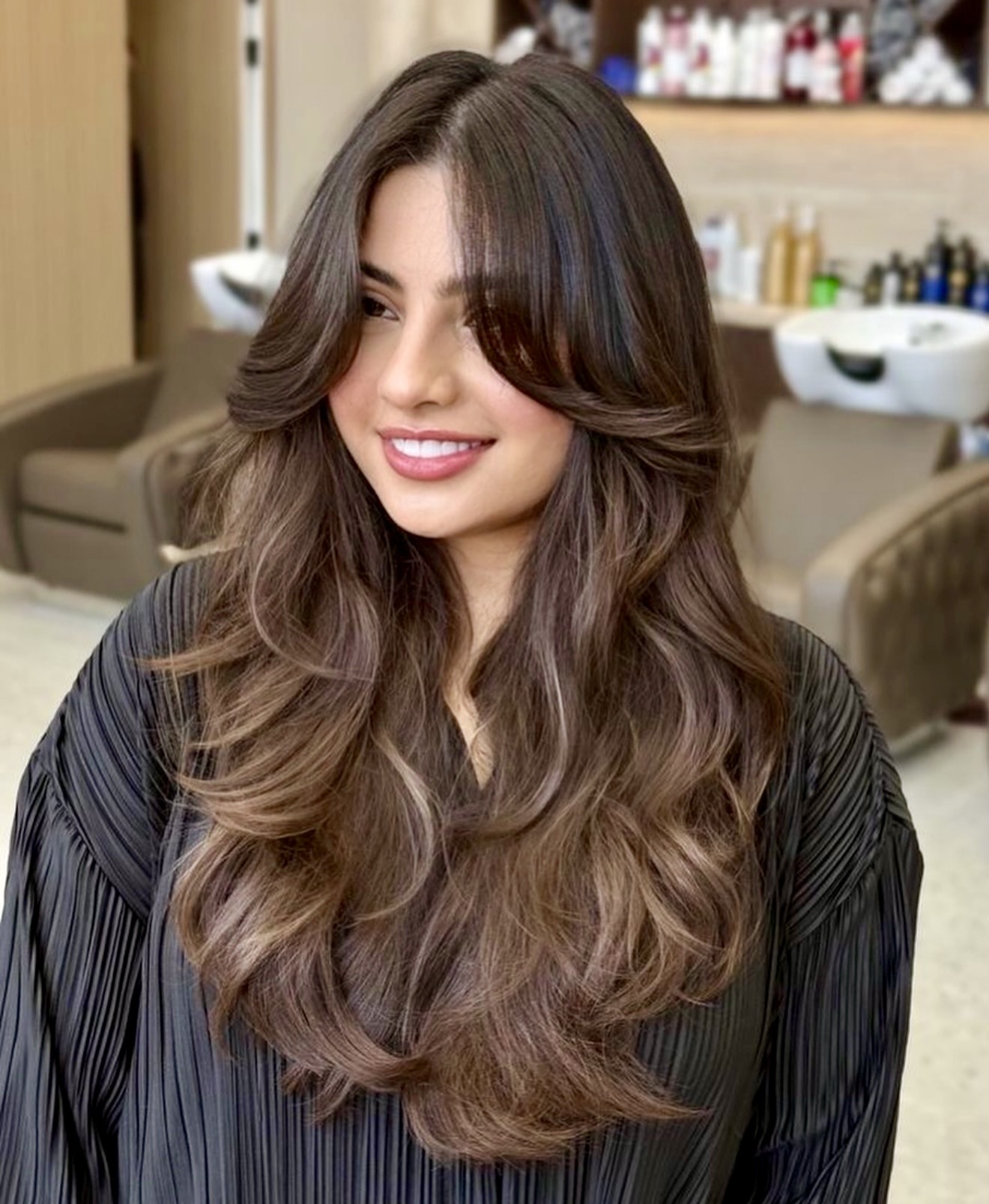 Embracing the Wolf Cut With Soft, Voluminous Layers