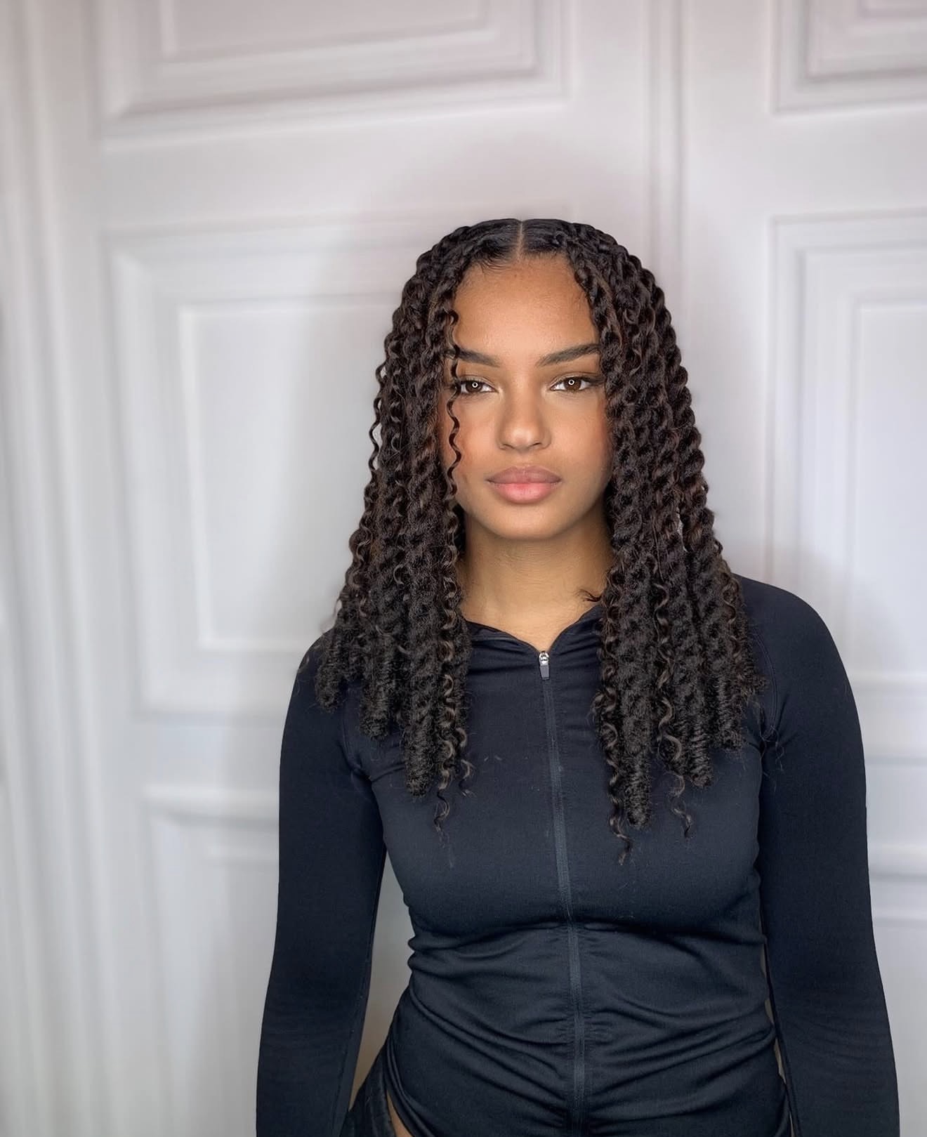 Goddess Passion Twists With Defined Curls