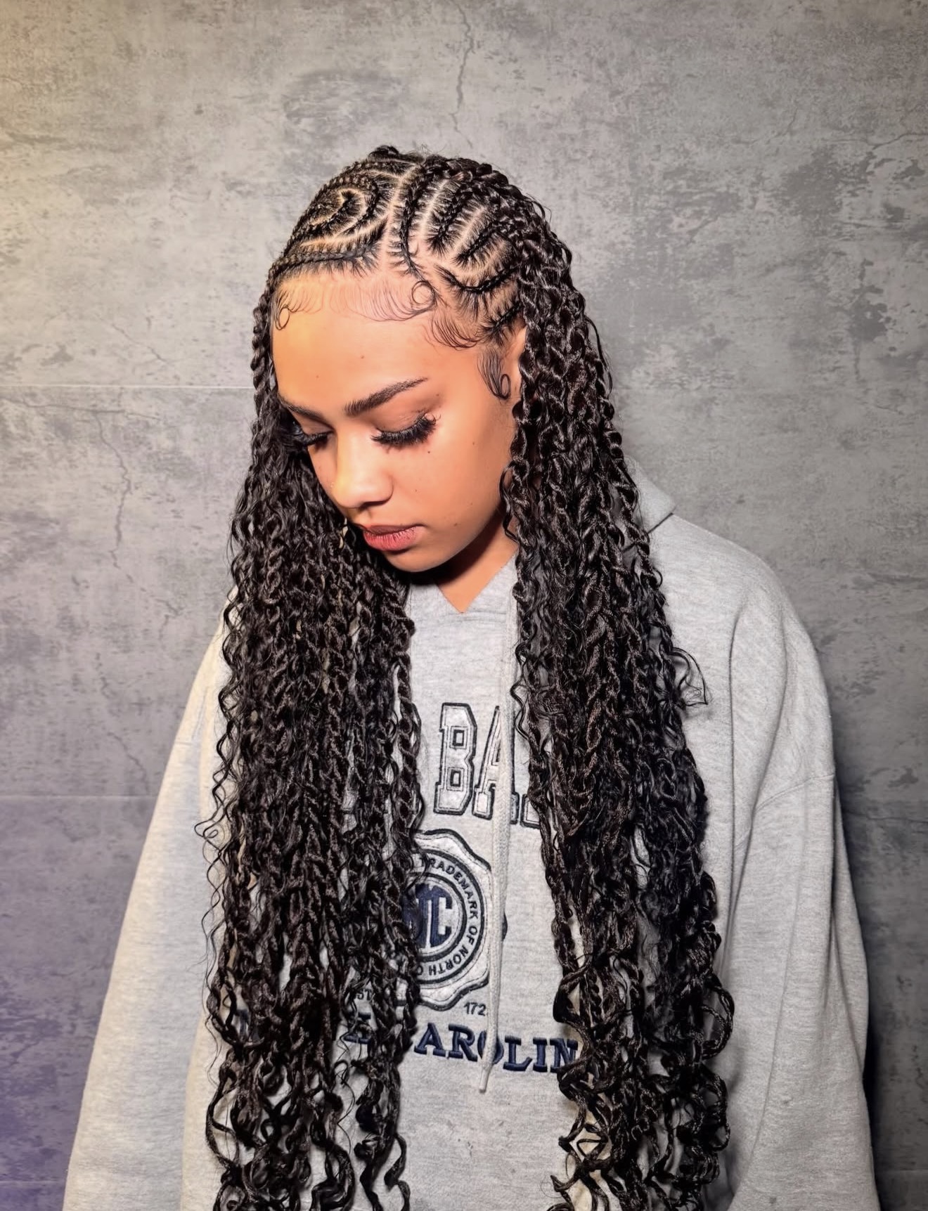 Intricate Passion Twists With Defined Baby Hairs