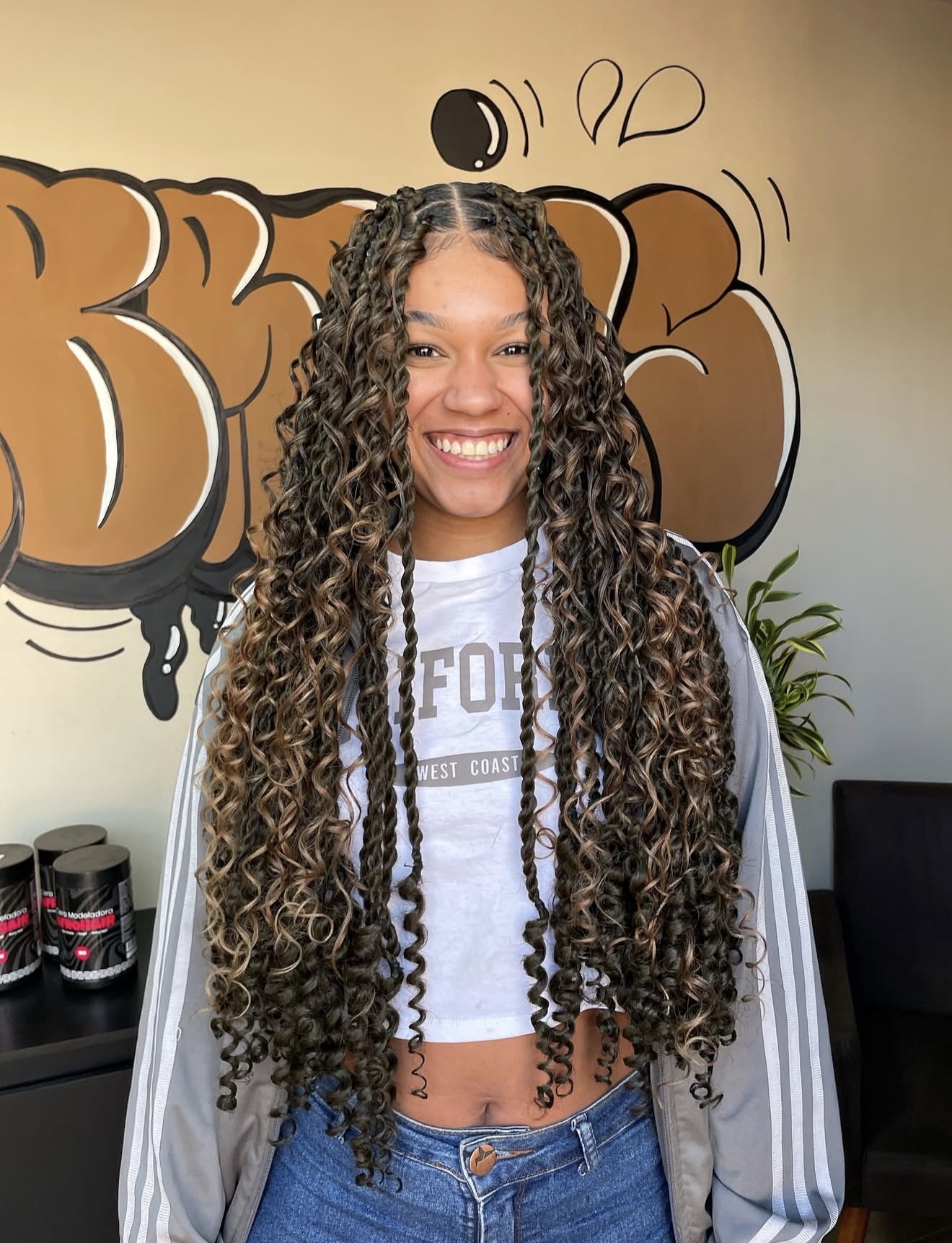 Long Spiral Passion Twists With Highlights