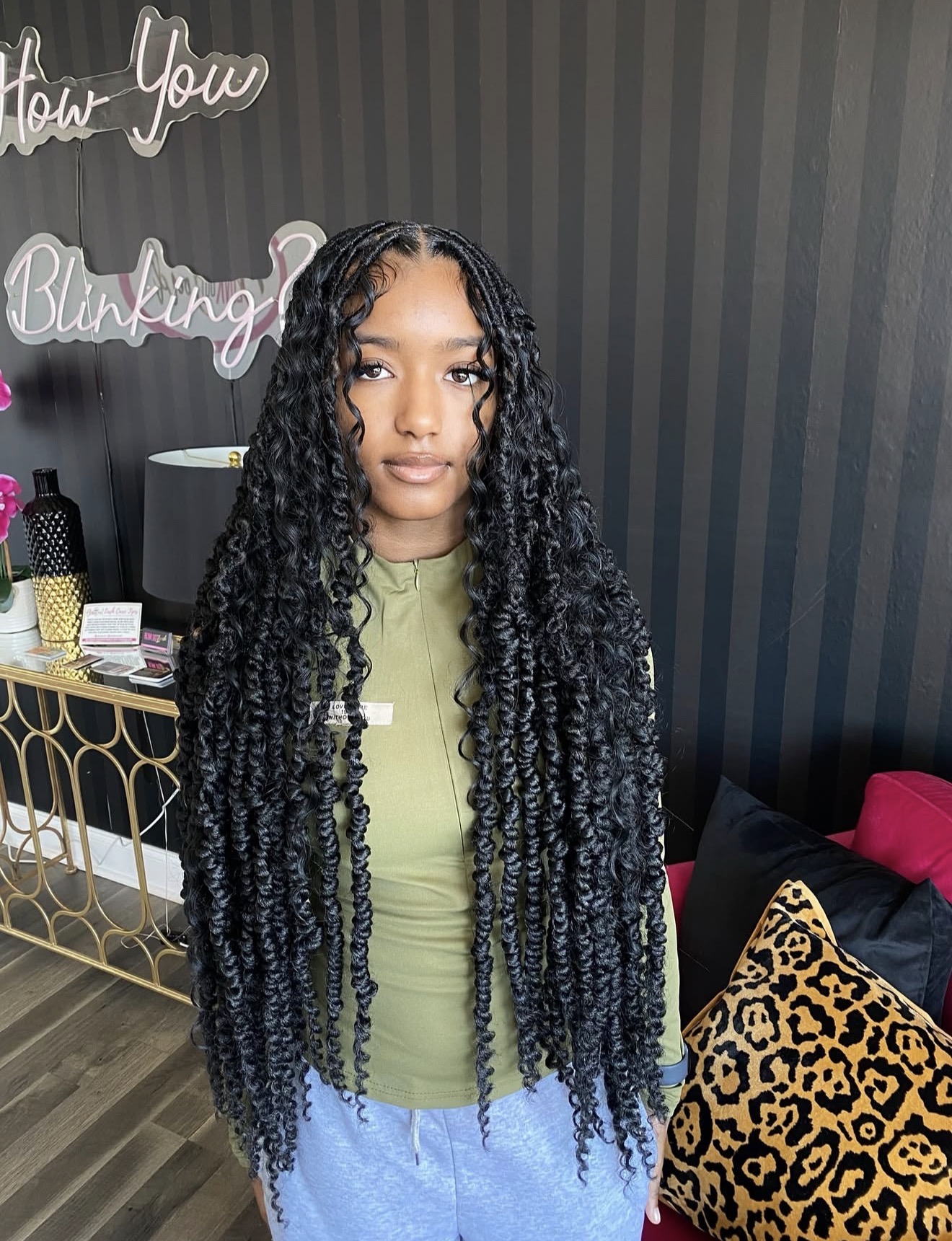 Long, Voluminous Passion Twists With Defined Curls