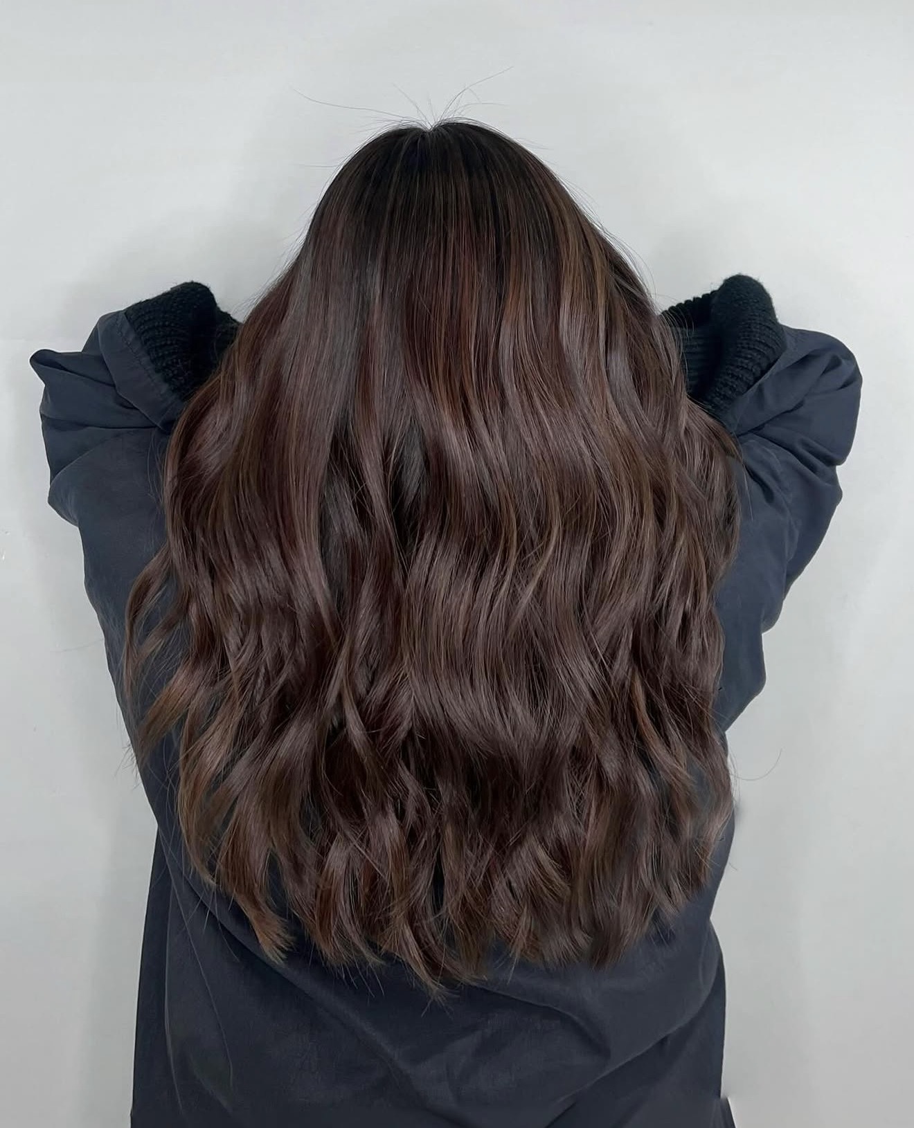 Rich Chocolate Brown Waves With Subtle Dimension