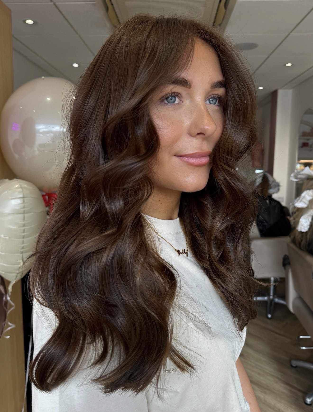Rich Chocolate Brown With Soft Waves